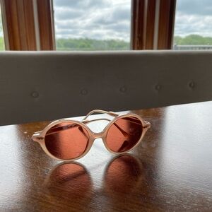 Steven Alan Round Sunglasses in Pink